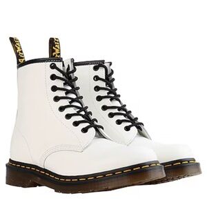 DR. MARTENS 1460 Smooth Leather Combat Boots size 10